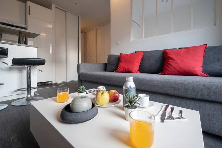 Gîte pour 3 personnes, avec balcon, adapté aux familles à Boulogne-Billancourt - 3