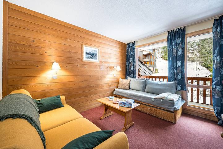 Gîte pour 5 personnes, avec balcon à Les Avanchers-Valmorel - 2