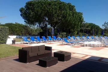 Hütte für 3 Personen, mit Garten und Balkon sowie Pool an der Algarve