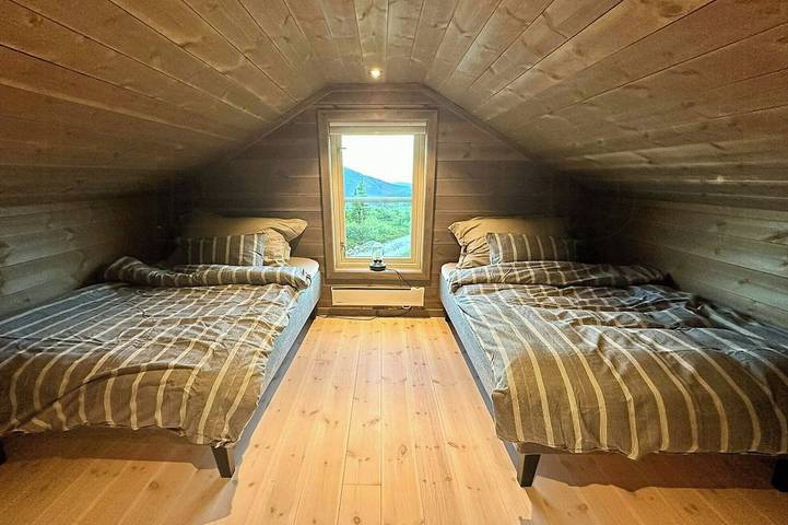 Hütte in der Nähe von Høgevarde mit Aussicht und Mountainbike-Strecken in Flå