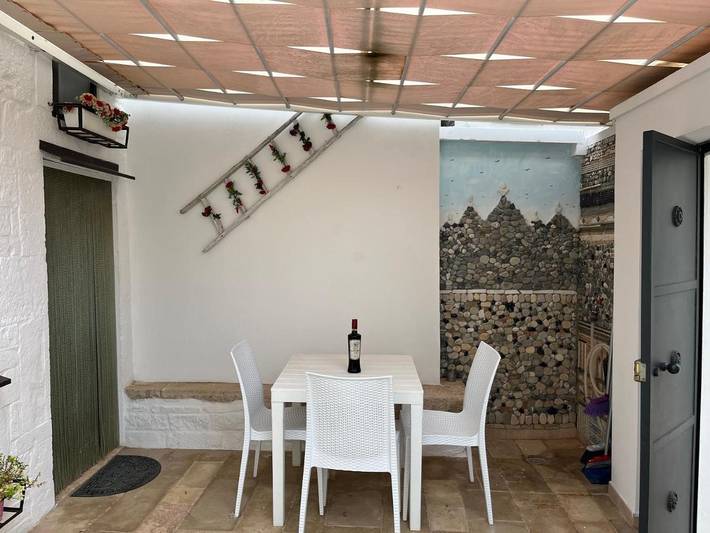 Dom dla 3 osób, z balkon i widok w Alberobello
