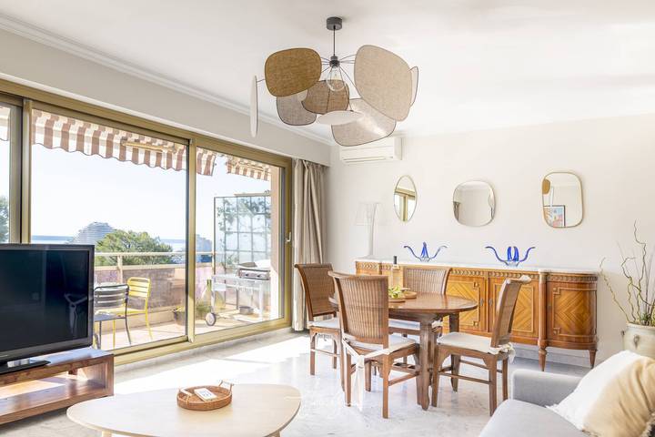Ganze Ferienwohnung, Ferienwohnung für 5 Personen mit Pool in Villeneuve-Loubet, Mittelmeerküste (Frankreich)
