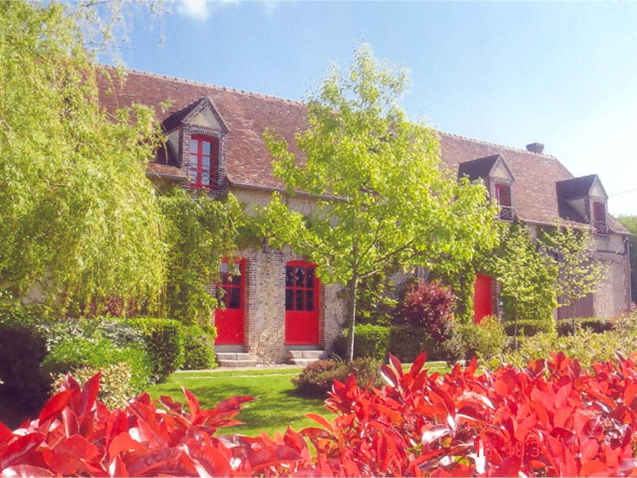 Gîte de chasse charmant avec animaux, cheminée, et jardin dans le Perche in Neuilly-sur-Eure, Longny-les-Villages