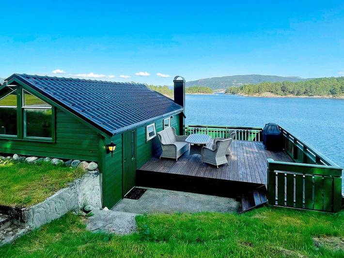 Ferienhaus für 6 Personen, mit Terrasse in Hordaland