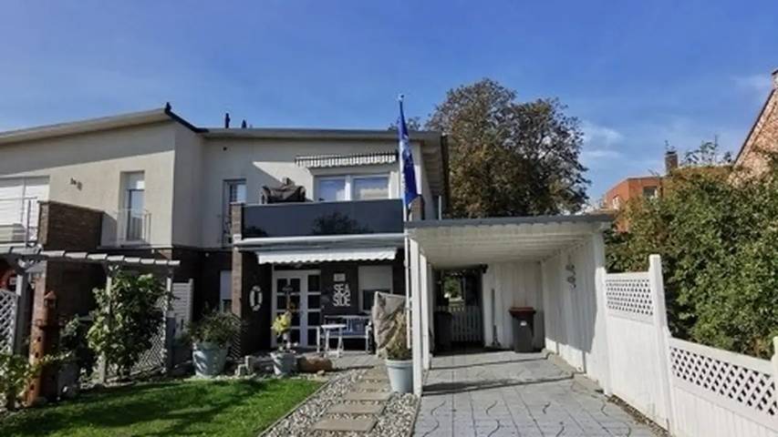 Ferienhaus für 4 Personen, mit Garten und Balkon, mit Haustier in Marienleuchte