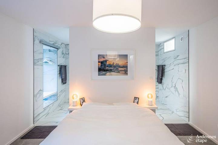 Location de vacances pour 14 personnes, avec Terrasse ainsi que Jardin et Vue à Pepinster