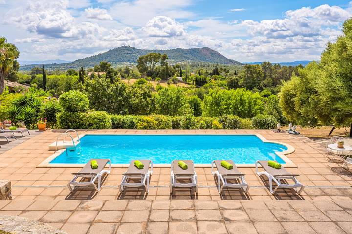 Apartamento para 8 personas, con Balcón y Jardín en Inca