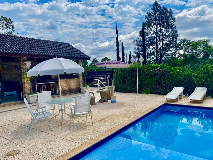 Gîte pour 3 personnes, avec piscine ainsi que jardin et vue à São Roque - 3