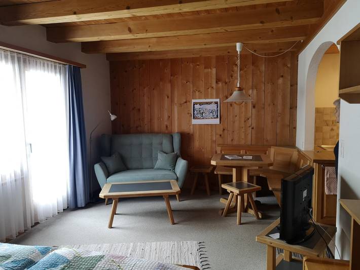 Ferienwohnung für 2 Personen, mit Balkon in Davos - 3