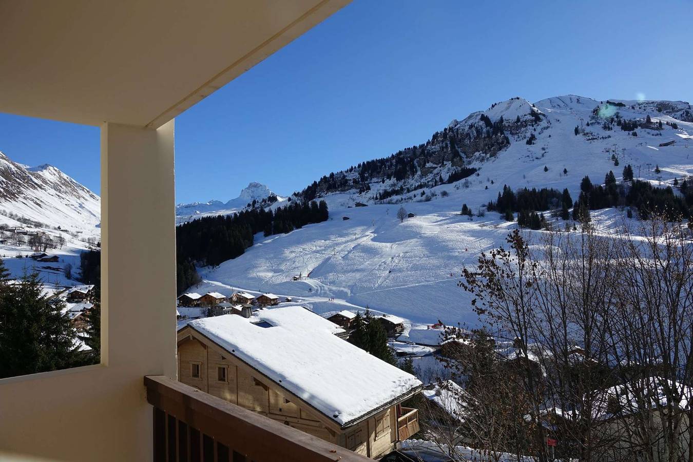 Entire holiday apartment, Très Belle vue sur les Pistes avec Grand Garage in Chinaillon, Le Grand-Bornand