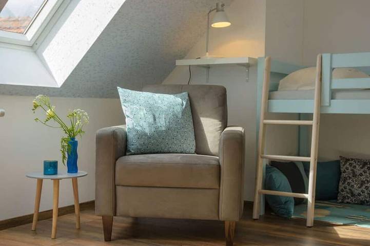 Ferienwohnung für 8 Personen, mit Garten und Sauna in Vogelsang-Warsin - 4