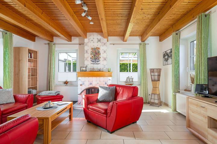 Strandhaus für 4 Personen, mit Terrasse und Garten in Ostfriesland