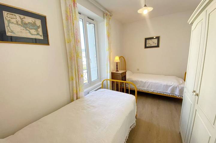 Apartamento entero, Villa Majoy - Apartamento con vistas al puerto de la Trinidad-sur-Mer in La Trinité-sur-Mer, Côte des Mégalithes