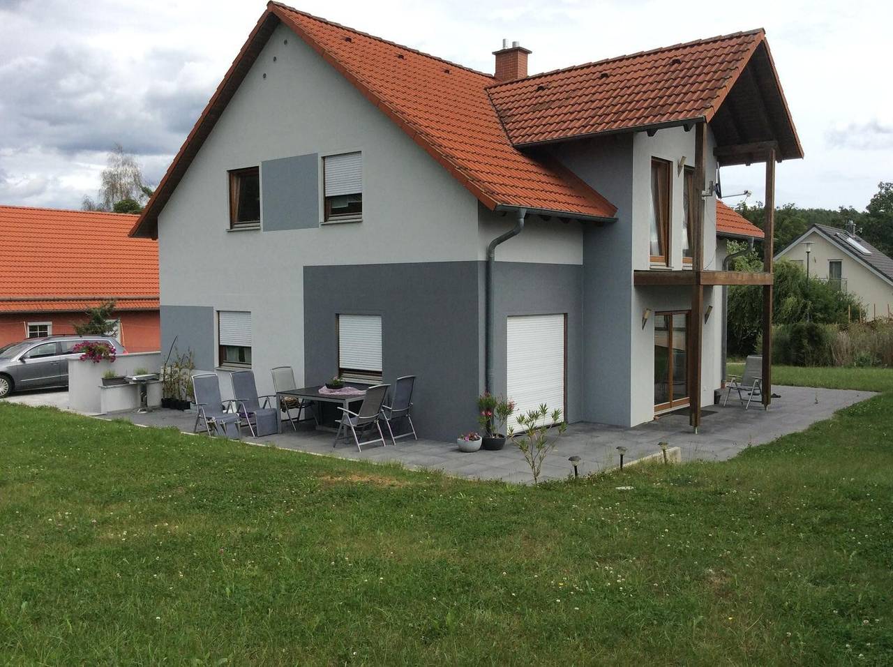 Ferienhaus 'Ferienhaus mit Terrasse' mit privater Terrasse, privatem Garten und Wlan in Bruck i.d.OPf., Ostbayern