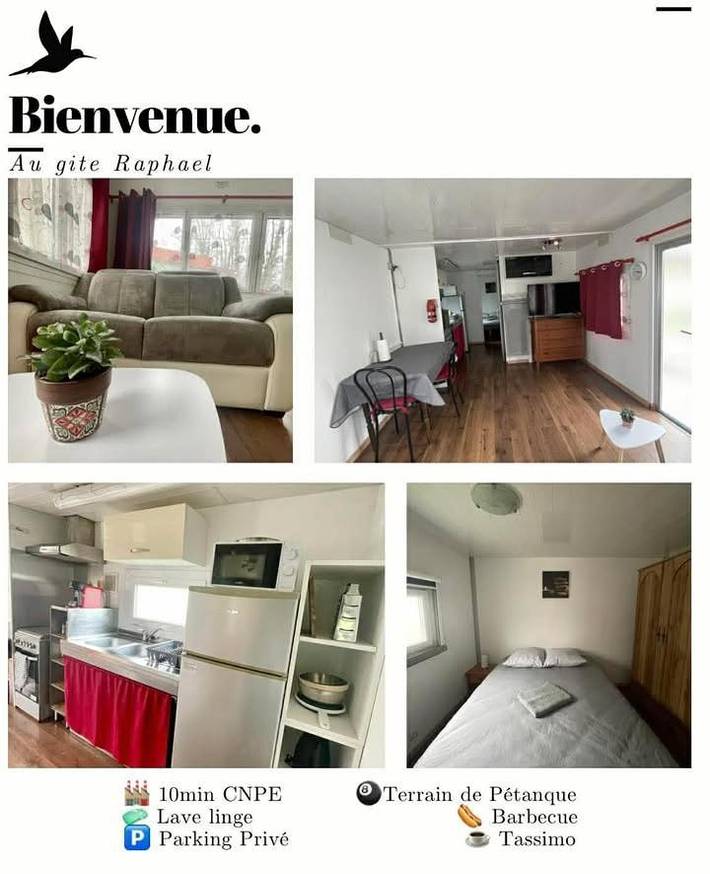 Maison de campagne pour 2 personnes, avec Terrasse et Jardin