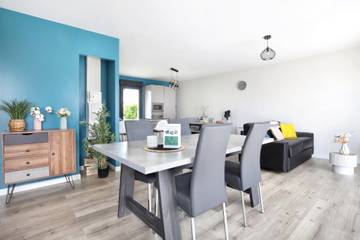 Gîte pour 8 personnes, avec jardin ainsi que jacuzzi et terrasse à Saint-Jean-de-la-Rivière