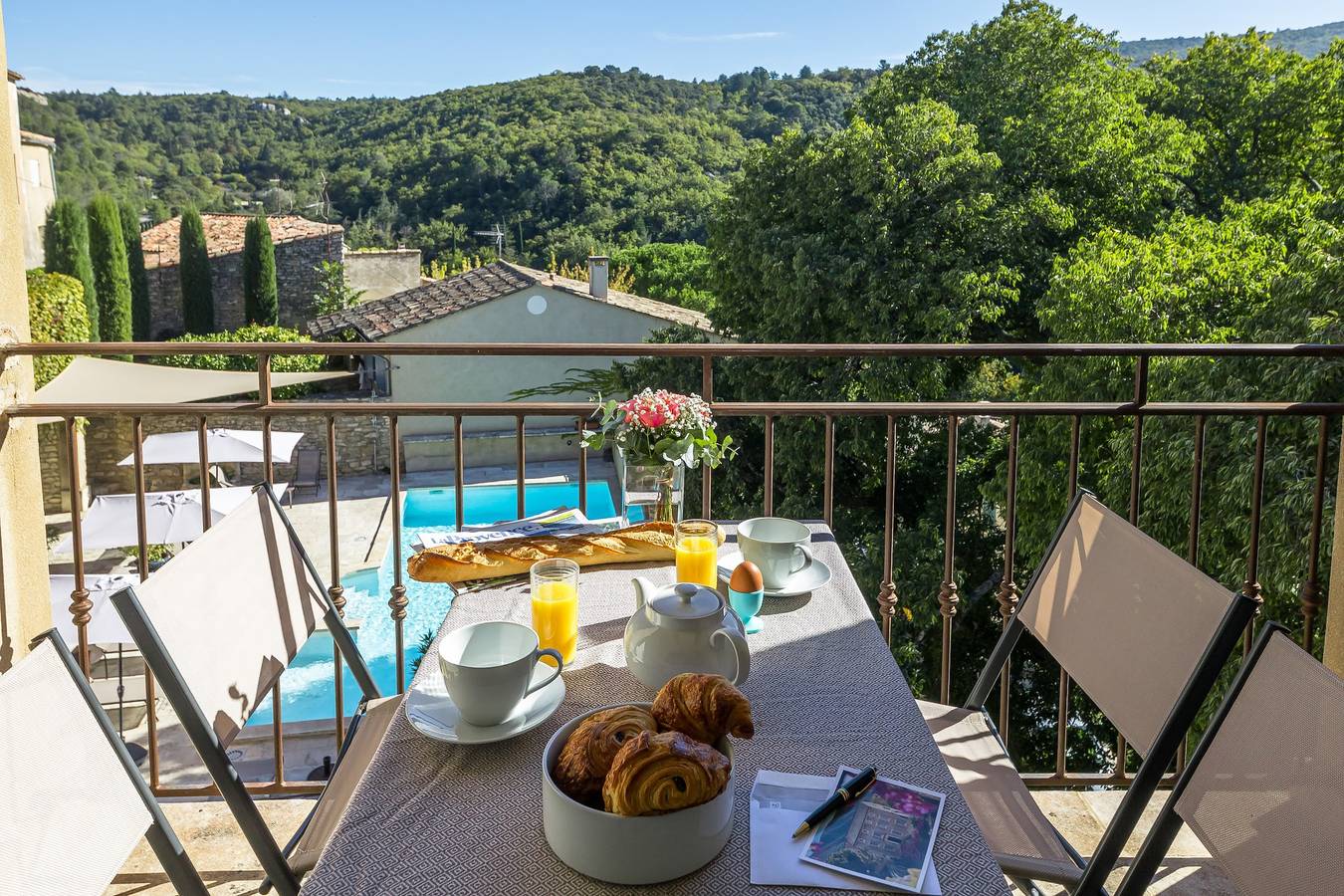 Ganze Wohnung, Ferienwohnung für 4 Personen mit Pool in Bonnieux, Regionaler Naturpark Luberon