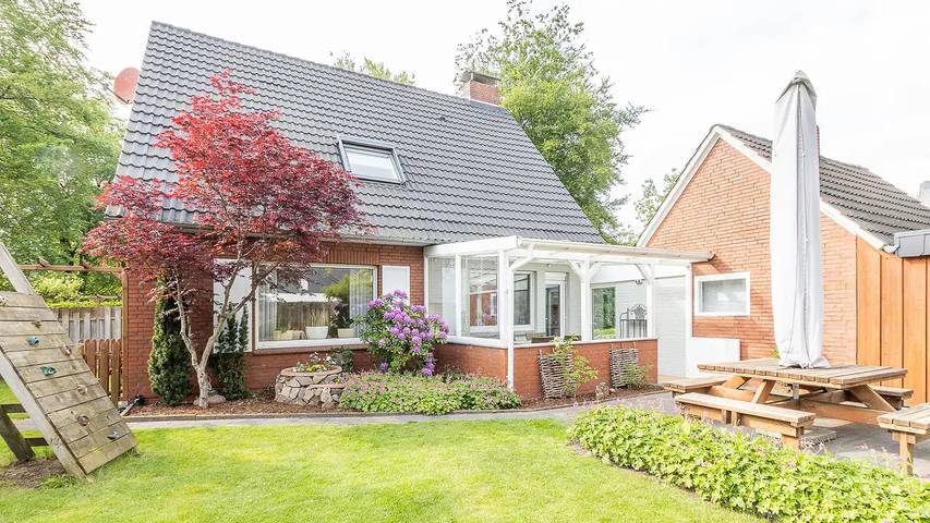 Ferienhaus für 6 Personen, mit Garten, mit Haustier
