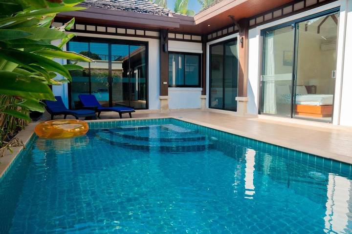 Villa mit pool für 6 Personen, mit Garten und Pool sowie Ausblick in Phuket