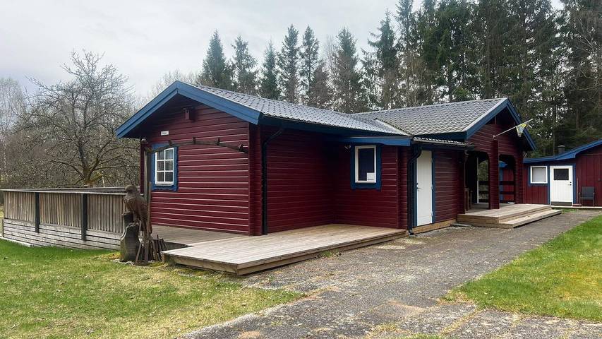 Ferienhaus für 6 Personen am Bolmen