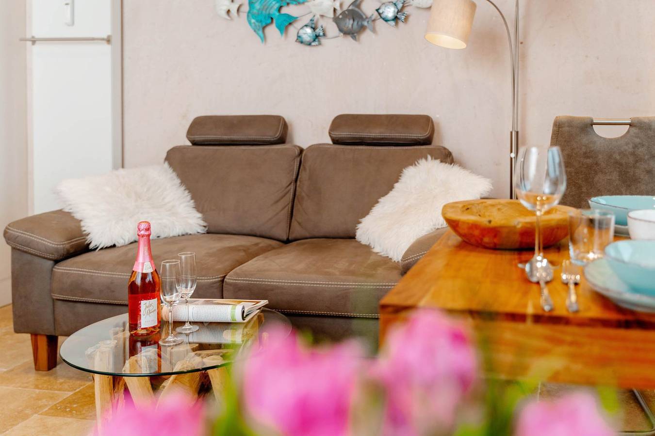 Ganze Wohnung, Moin sagt der Friese/in in der „Auszeit im Austernfischer“ in Wenningstedt,Sylt in Wenningstedt, Sylt