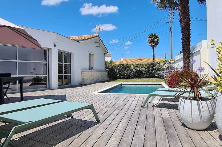 Villa pour 6 personnes, avec jardin et terrasse à Royan
