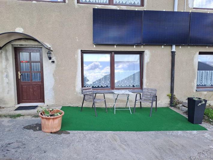 Ferienwohnung für 4 Personen, mit Terrasse und Garten in Schöneberg
