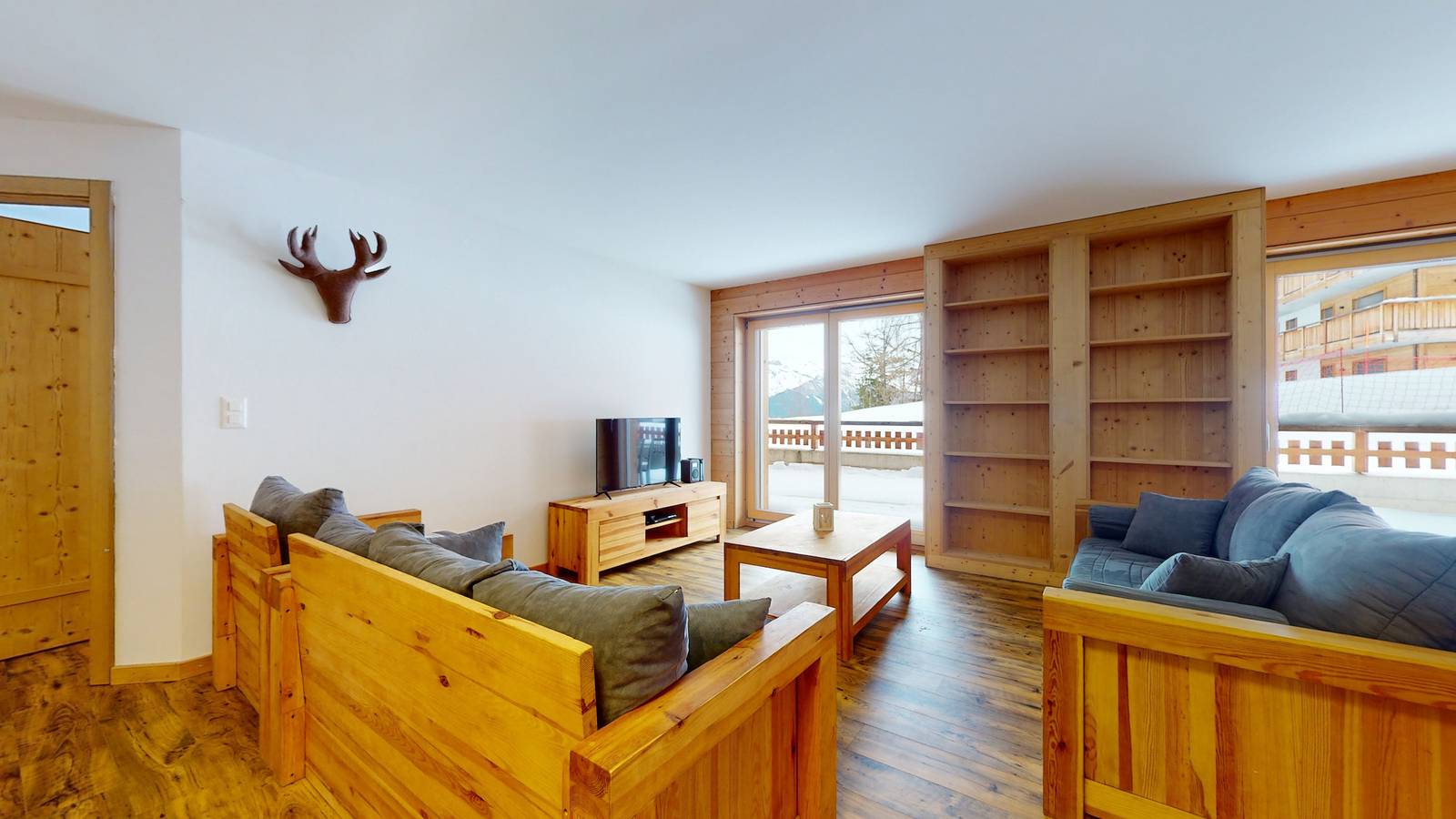 Ganze Wohnung, Les Mayens Ma 002 -  Luxury apartment 6 pers in Veysonnaz, Walliser Alpen