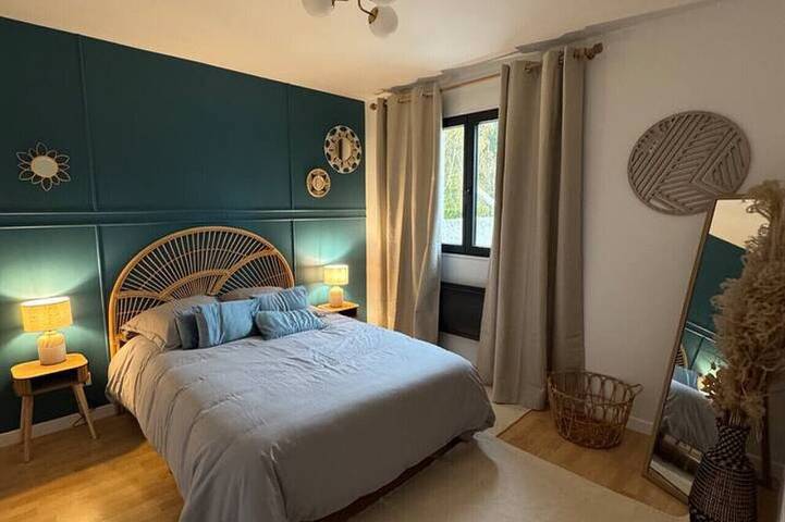 Location de vacances pour 6 personnes, avec balcon et jardin à Tosny - 3