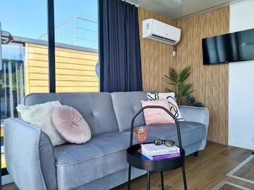 Hausboot für 4 Personen, mit Terrasse, kinderfreundlich in Polen