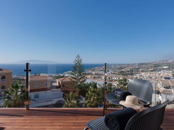 Ferienhaus für 6 Personen, mit Pool und Meerblick sowie Balkon/Terrasse auf den Kanaren - 2