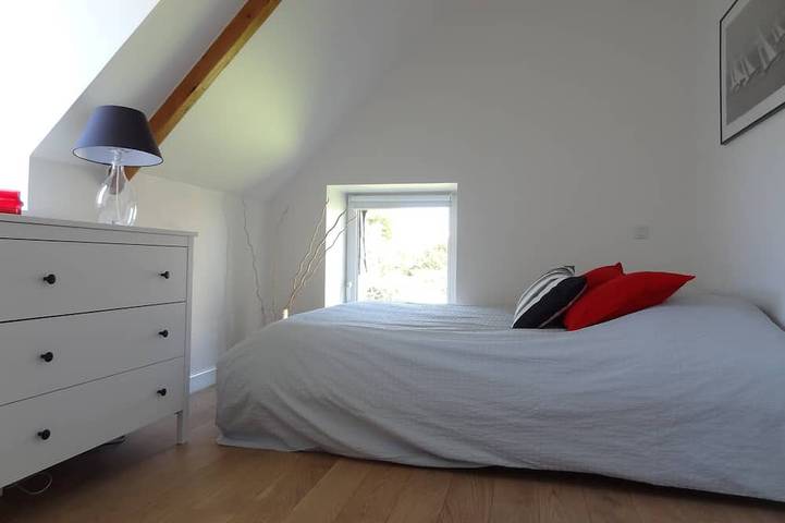 300m vom Meer entfernt, bretonisches Haus mit großem Garten und Meerblick - WIFI in L'Arcouest, Ploubazlanec