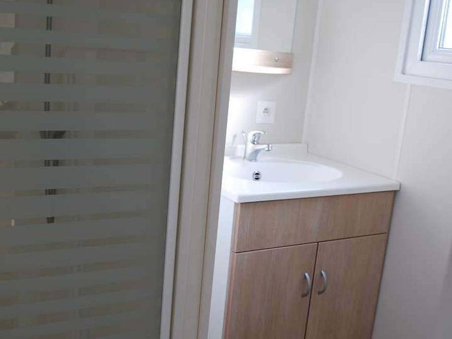 Camping La Plage - Mobilhome 6 personas - Mobil home 4/6 pers in Mansigné, Sarthe