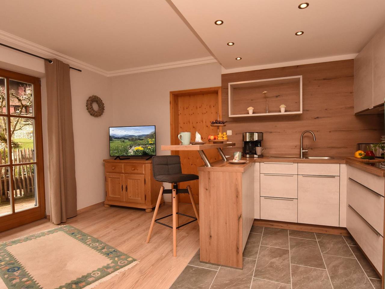 Ganze Ferienwohnung, Landhaus Milena - Ferienwohnung 1 - 2-Raum mit Terrasse in Obermaiselstein, Bayerisch Schwaben