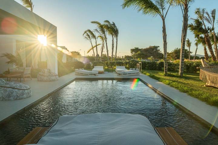Villa für 6 Personen, mit Meerblick und Balkon sowie Terrasse und Garten auf Kos - 4