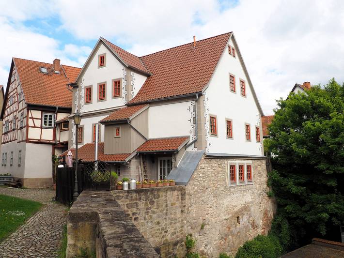 Ganze Ferienwohnung, Die alte Kantorei - historische Ferienwohnung - Die alte Kantorei - historische Ferienwohnung, 70qm, 2 Schlafzimmer, max. 5 Personen in Kahla, Saaleland