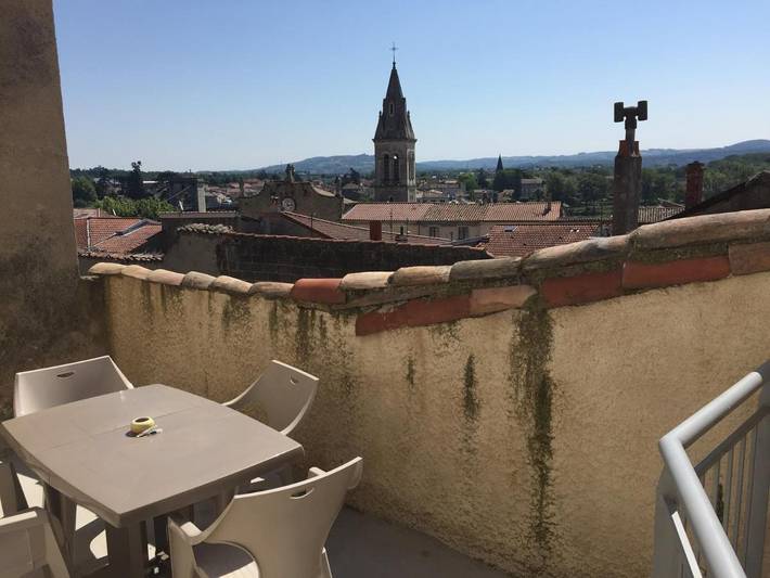 Location de vacances pour 10 personnes, avec terrasse et vue à Andance - 2