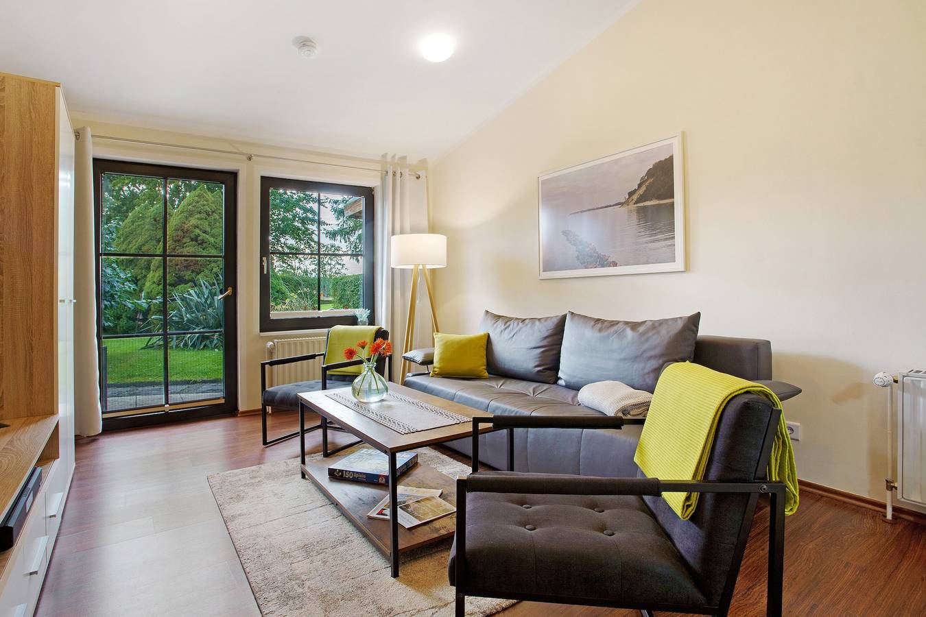 Appartement entier, Appartement 'To Hus' avec terrasse privée, jardin privé et Wi-Fi in Putbus, Bergen sur l'île de Rügen et ses environs