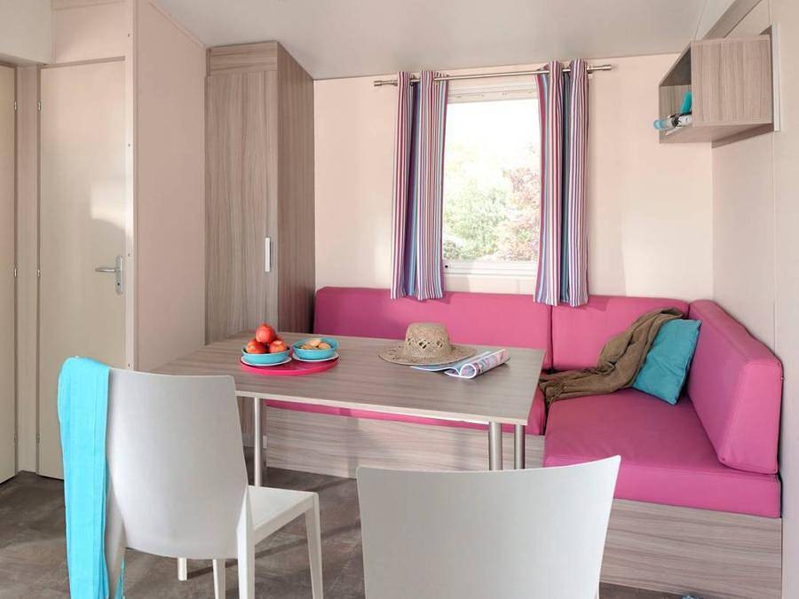 Camping La Bourgnatelle - Mobilheim 4 personen - Luxus in Bretenoux, Lot