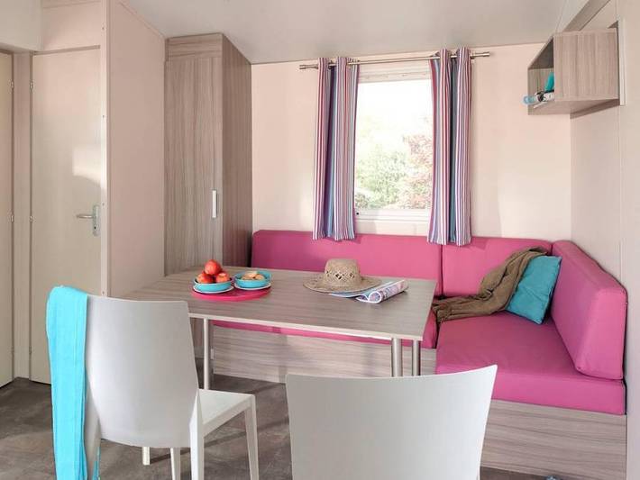 Camping La Bourgnatelle - Mobilheim 4 personen - Luxus in Bretenoux, Lot