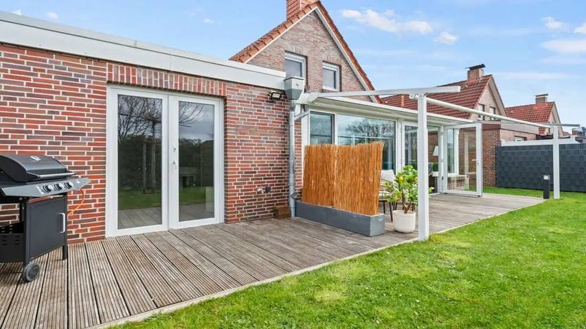 Ferienwohnung für 4 Personen, mit Terrasse und Garten sowie Sauna in Timmeler Meer