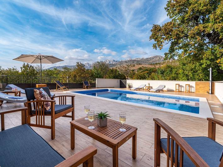 Ferienhaus für 6 Personen, mit Garten und Pool, mit Haustier in Jasenice - 4