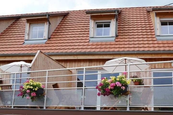 Gîte pour 6 personnes, avec sauna et terrasse, animaux acceptés à Nothalten