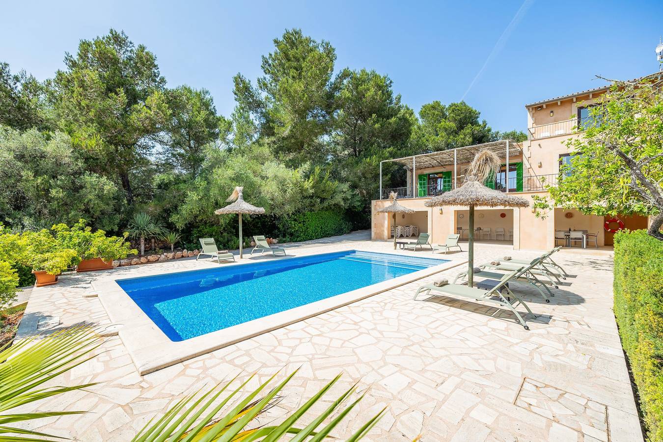 Casa di campagna 'Romaní Des Figueral' con piscina privata, Wi-Fi e aria condizionata in Campos, Sud di Maiorca