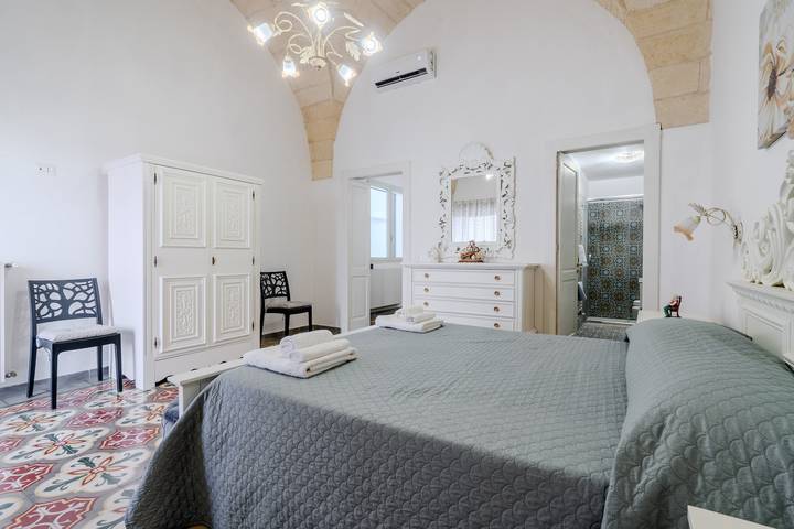 Hel lejlighed, Apartment 'Bilocale' with Private Terrace and Air Conditioning in Giurdignano, Lecce-provinsen
