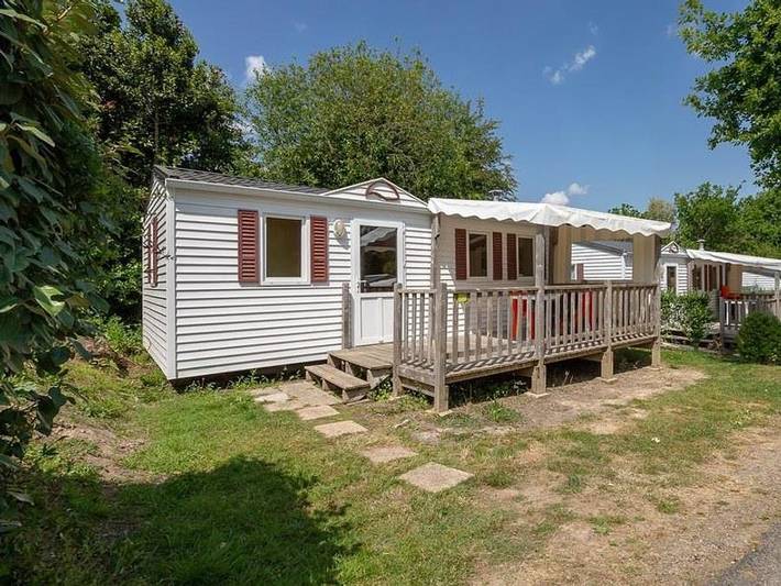 Camping Les Alouettes - Mobilheim 5 personen - Economique ( 2 Zimmer) Ankunft Mittwoch in La Chaize-Giraud, Loire-Tal