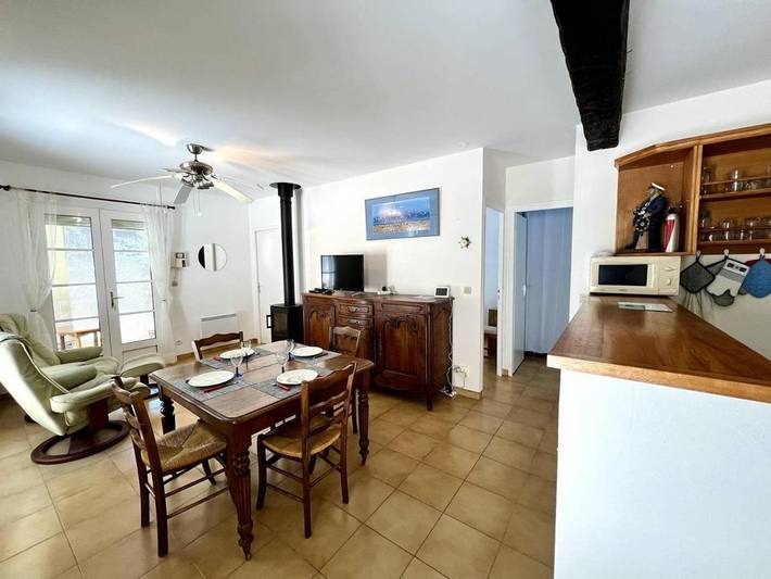 Maison de vacances pour 4 personnes, avec piscine, animaux acceptés