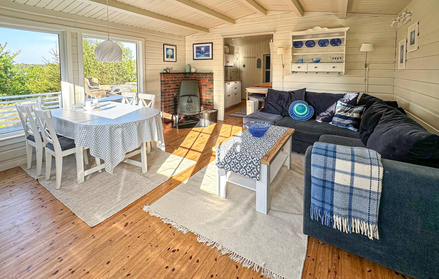 Ferienhaus für 7 Personen mit Terrasse in Lillesand