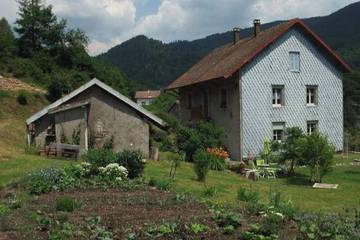 Gîte pour 9 personnes, avec jardin, animaux acceptés à Plancher-les-Mines