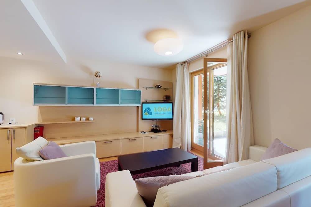 Ganze Wohnung, Moderne 3½ Zimmerwohnung im Erdgeschoss, ca. in Madulain, Sankt Moritz